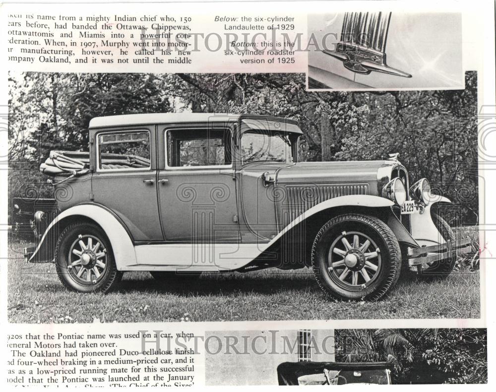 1982 Press Photo Pontiac 1920s vehicle - Historic Images
