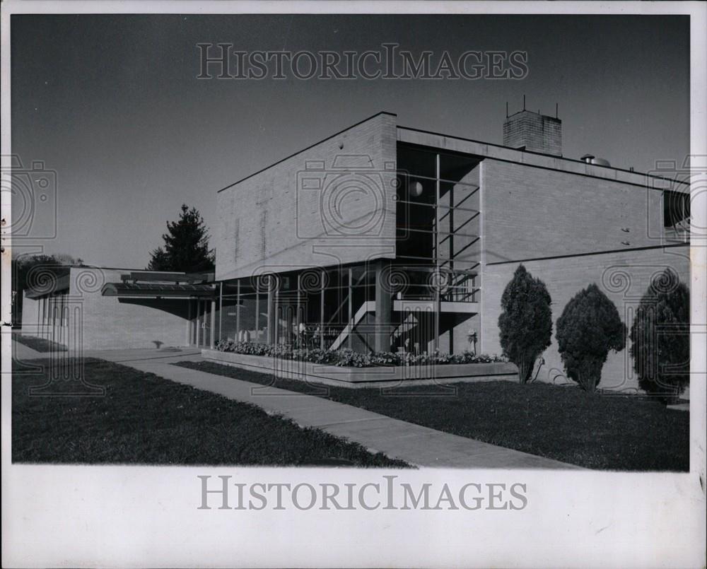 1963 Press Photo Michigan Christian College Rochester - Historic Images