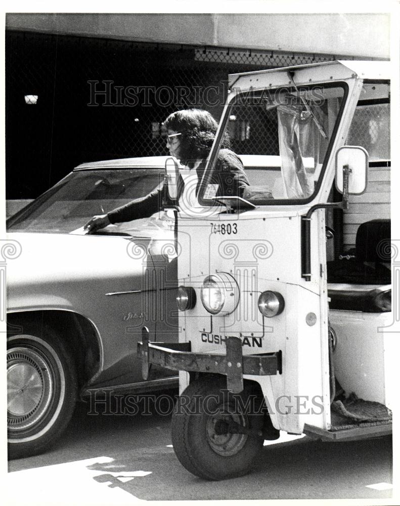 Press Photo Meter Maids - Historic Images