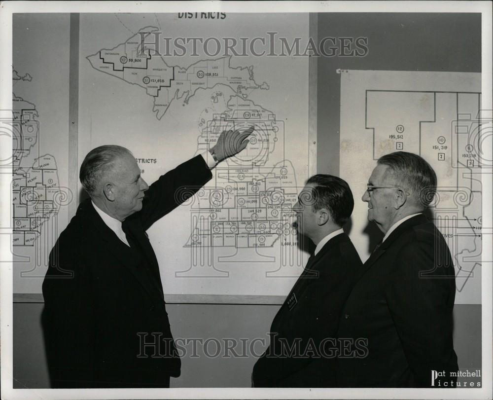 1963 Press Photo Michigan Constitutional Convention - Historic Images