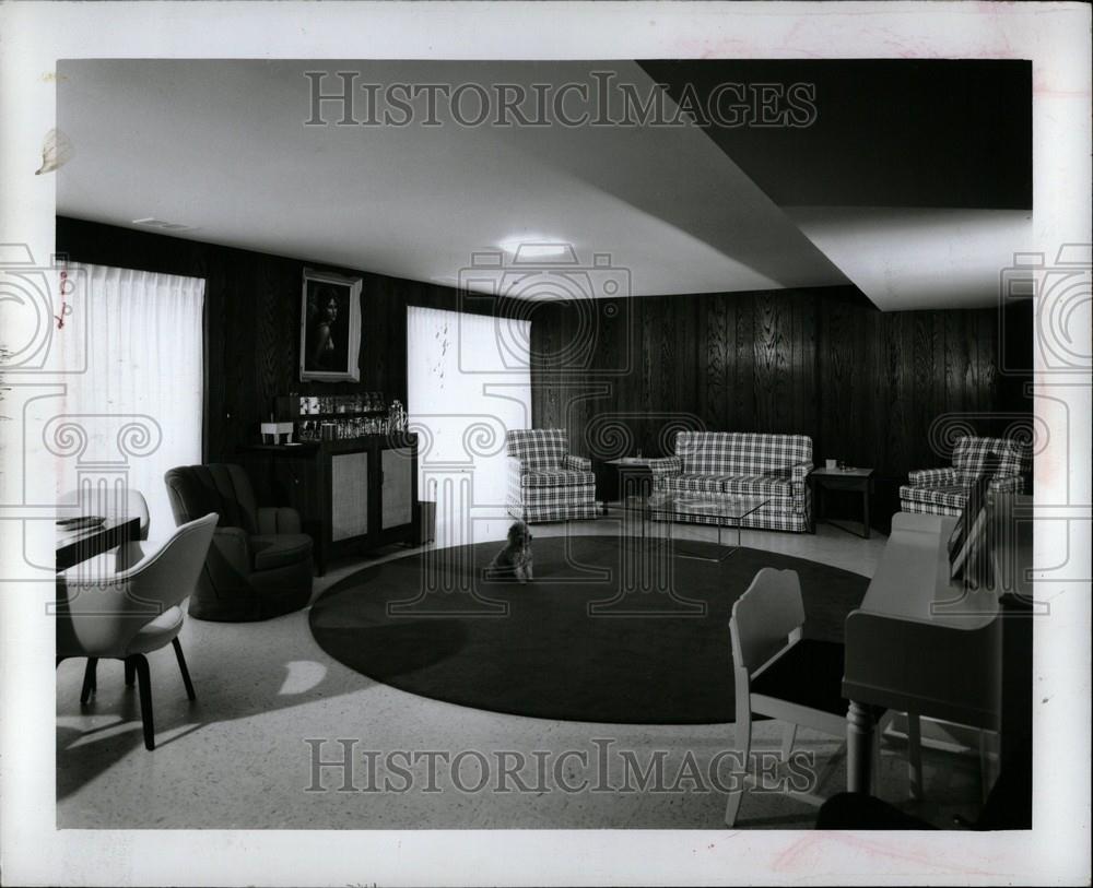 1968 Press Photo architest Carl Luckenbach townhouse - Historic Images