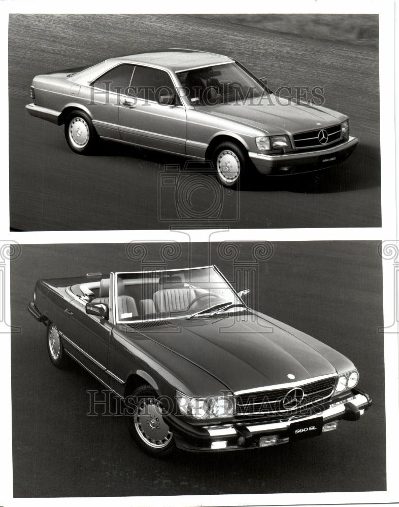 1988 Press Photo Mercedes-Benz Automobiles - Historic Images