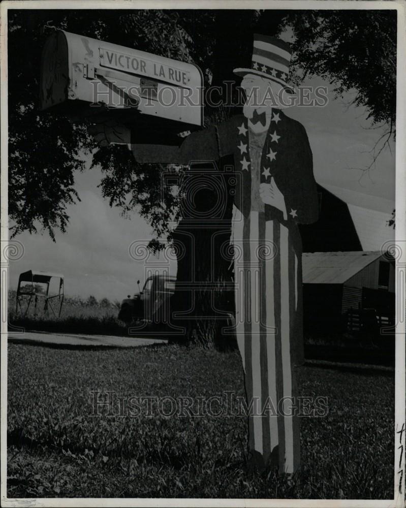 1961 Press Photo boxes built to house the mail - Historic Images