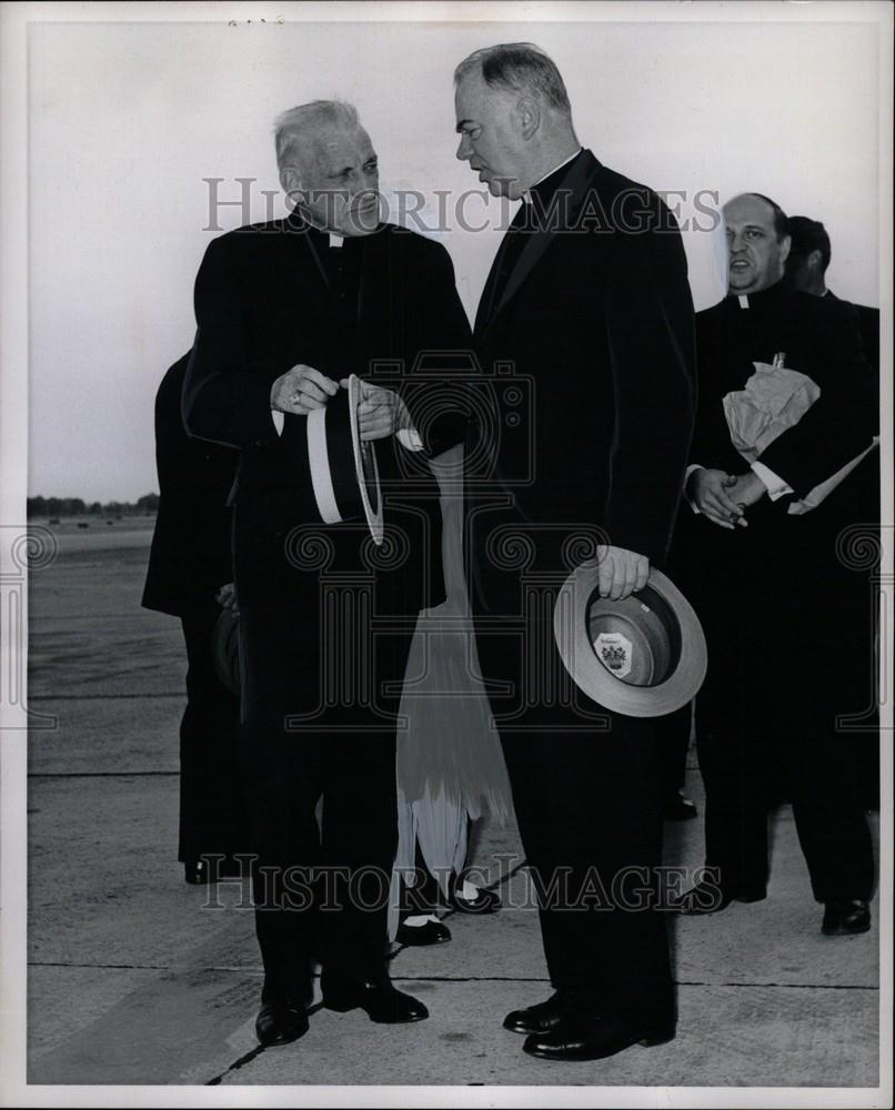 1963 Press Photo Richard Cardinal Cushing Boston church - Historic Images