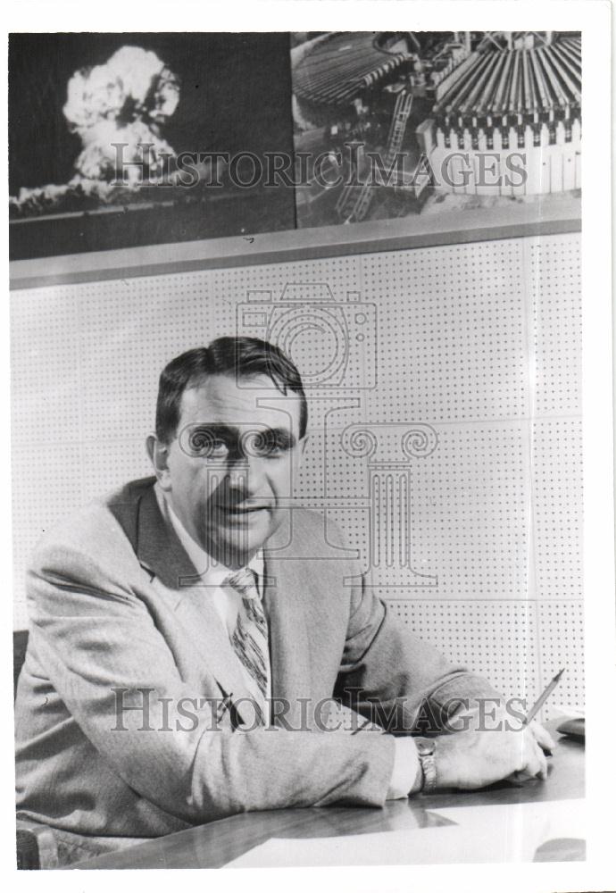 1962 Press Photo Edward Teller American theoretical - Historic Images