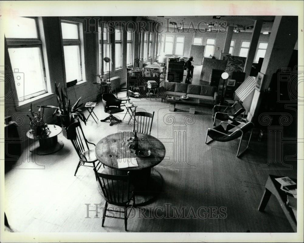 1984 Press Photo Loft Apartments - Historic Images