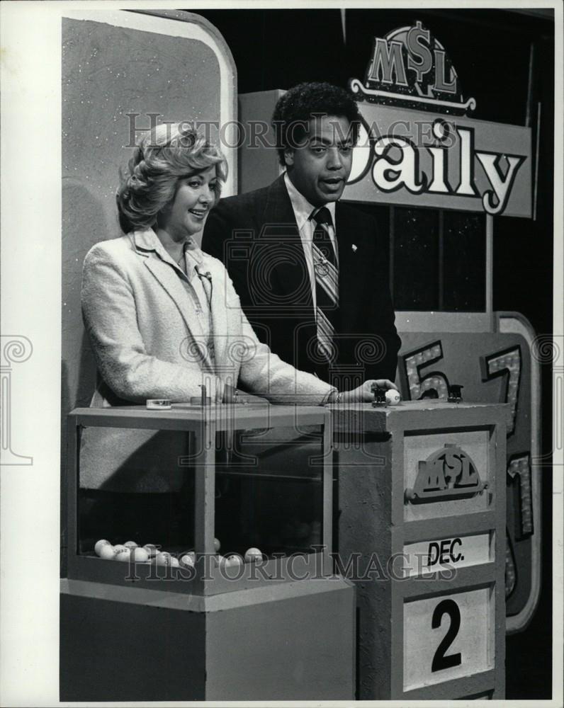 1981 Press Photo Lottery 1981 Aggie Usedly - Historic Images