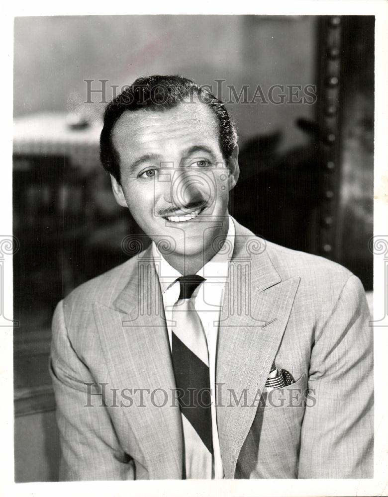 1983 Press Photo David Niven British actor - Historic Images