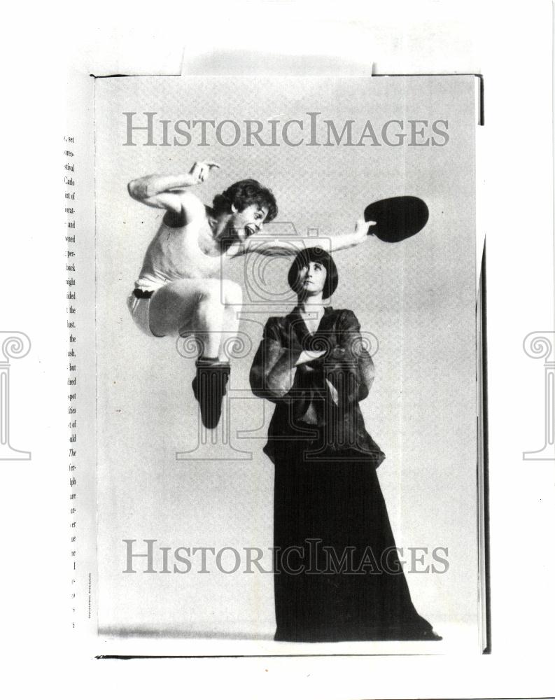 1993 Press Photo Twyla Tharp Dancer - Historic Images