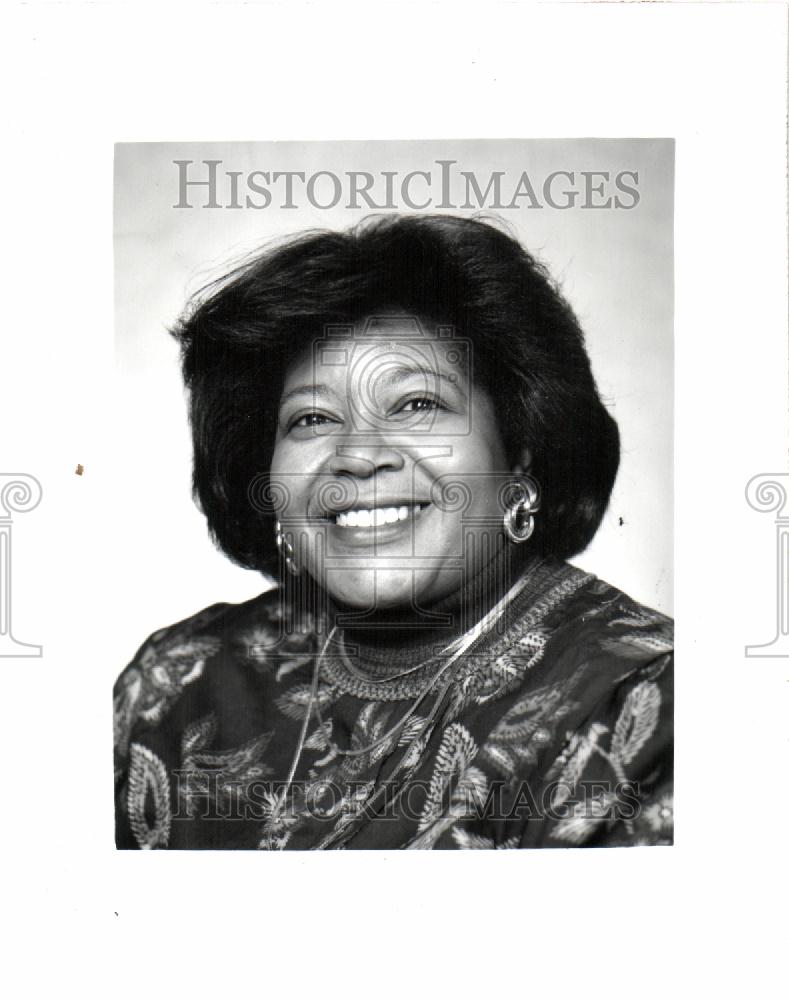 1992 Press Photo Bridget J. Temple  Detroit Edison - Historic Images