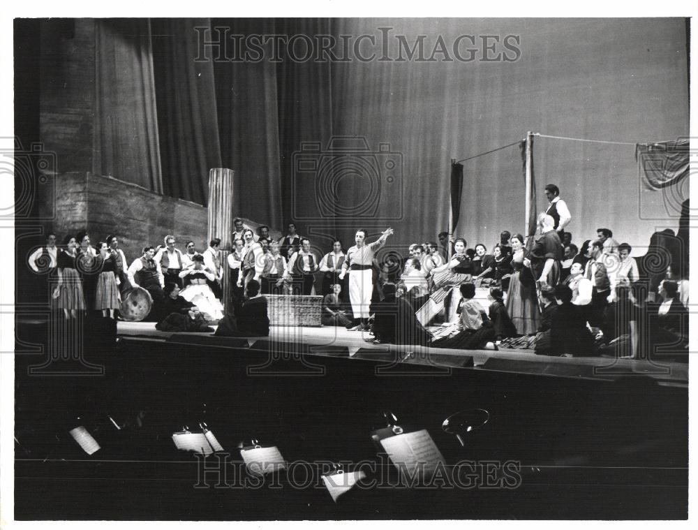 1959 Press Photo Metropolitan Opera New York music - Historic Images