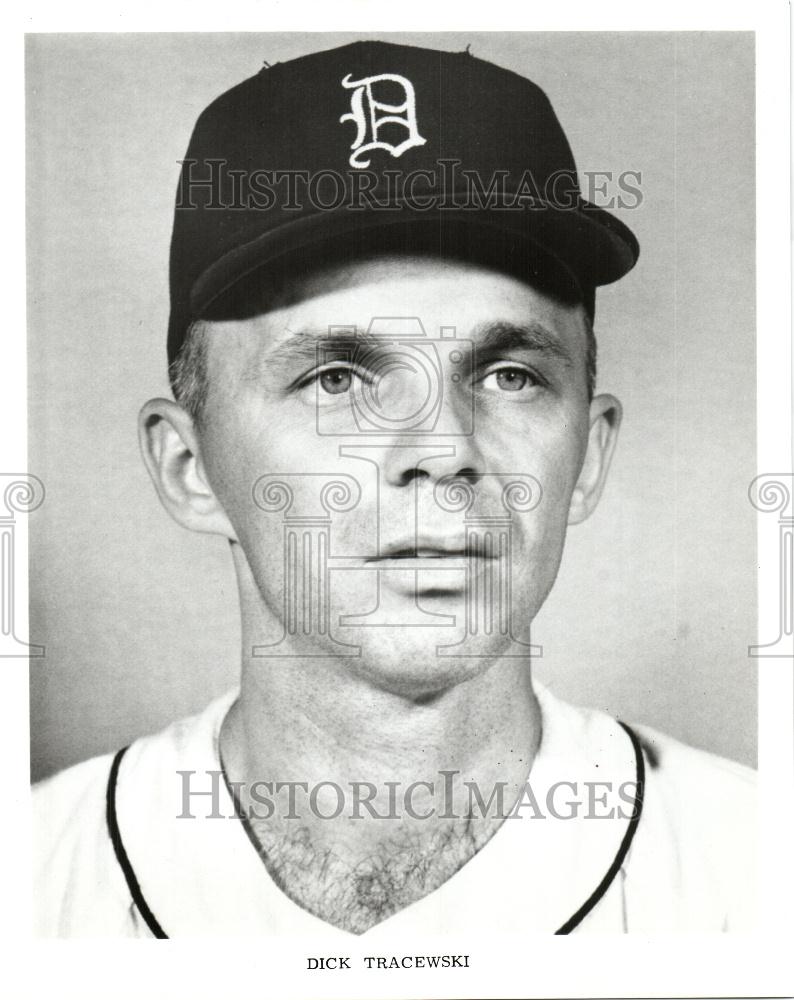 1970 Press Photo Dick Tracewski Baseball player coach - Historic Images