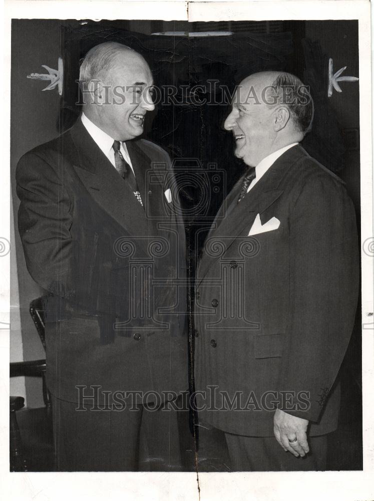 1950 Press Photo COLL HARRY S TOY BOOS - Historic Images