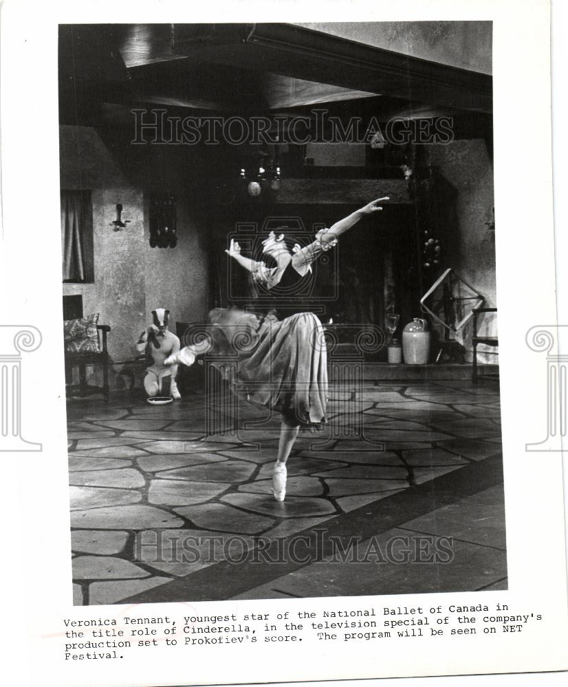 1970 Press Photo Veronica Tennant National Ballet - Historic Images