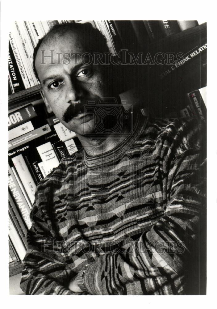 1993 Press Photo Larry Davis author Dean Pittsburgh - Historic Images