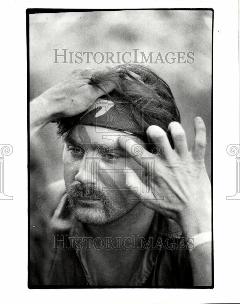 1985 Press Photo Mark Stevens Grand Rapids - Historic Images