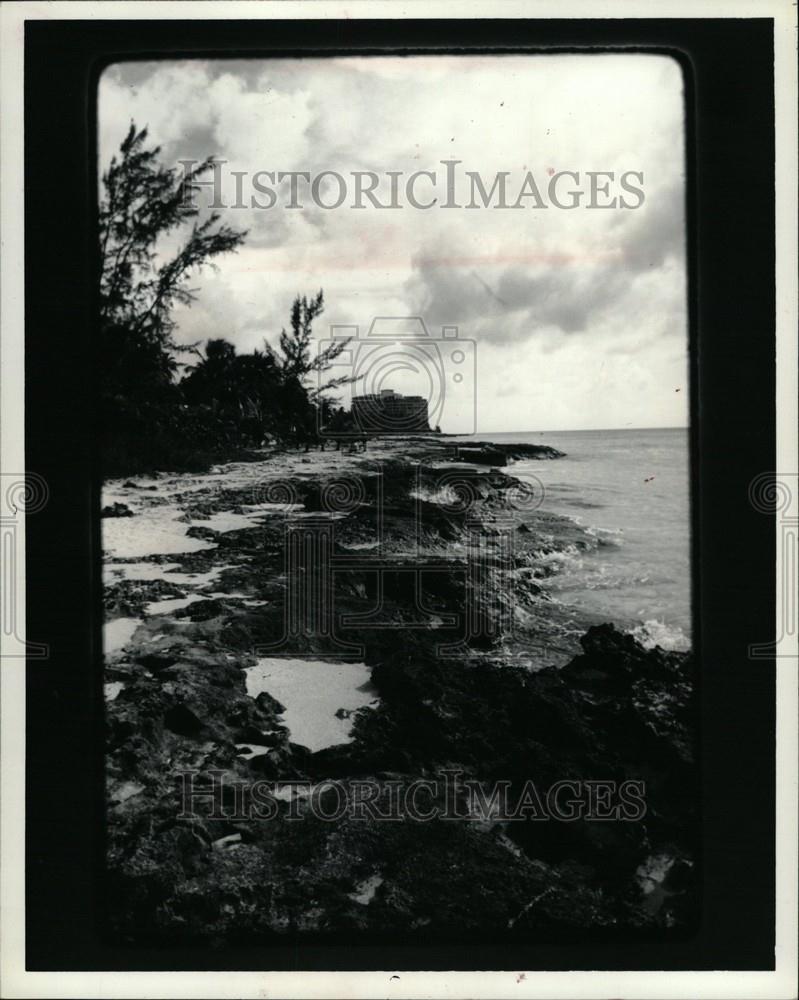 1982 Press Photo Cozumel's beaches Mexico - Historic Images