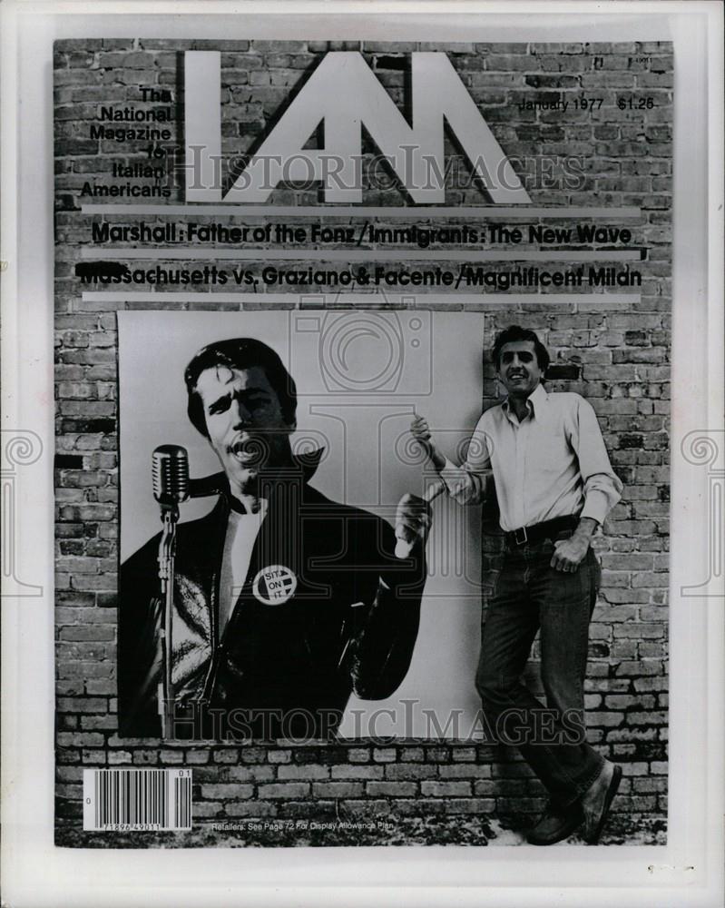 1977 Press Photo I-AM Italian Americans magazines - Historic Images