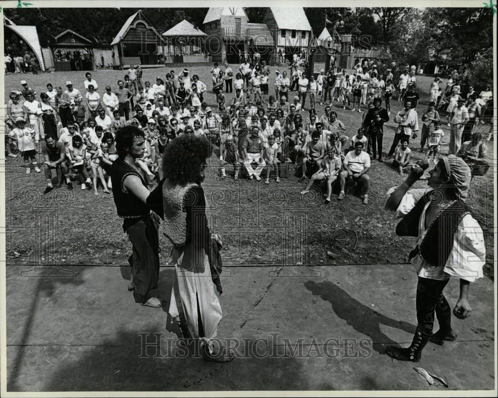 1986 Press Photo Jon O'Connor Kevin Hunt Robbie Willi - Historic Images