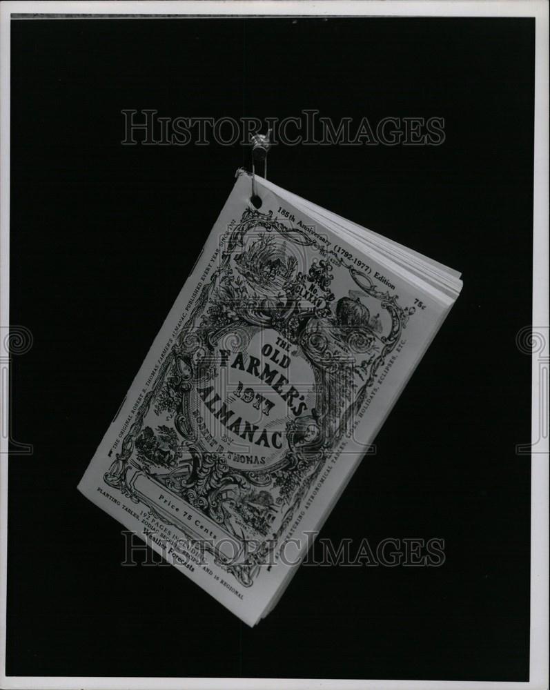 1977 Press Photo little hole costs money Old Almanac - Historic Images