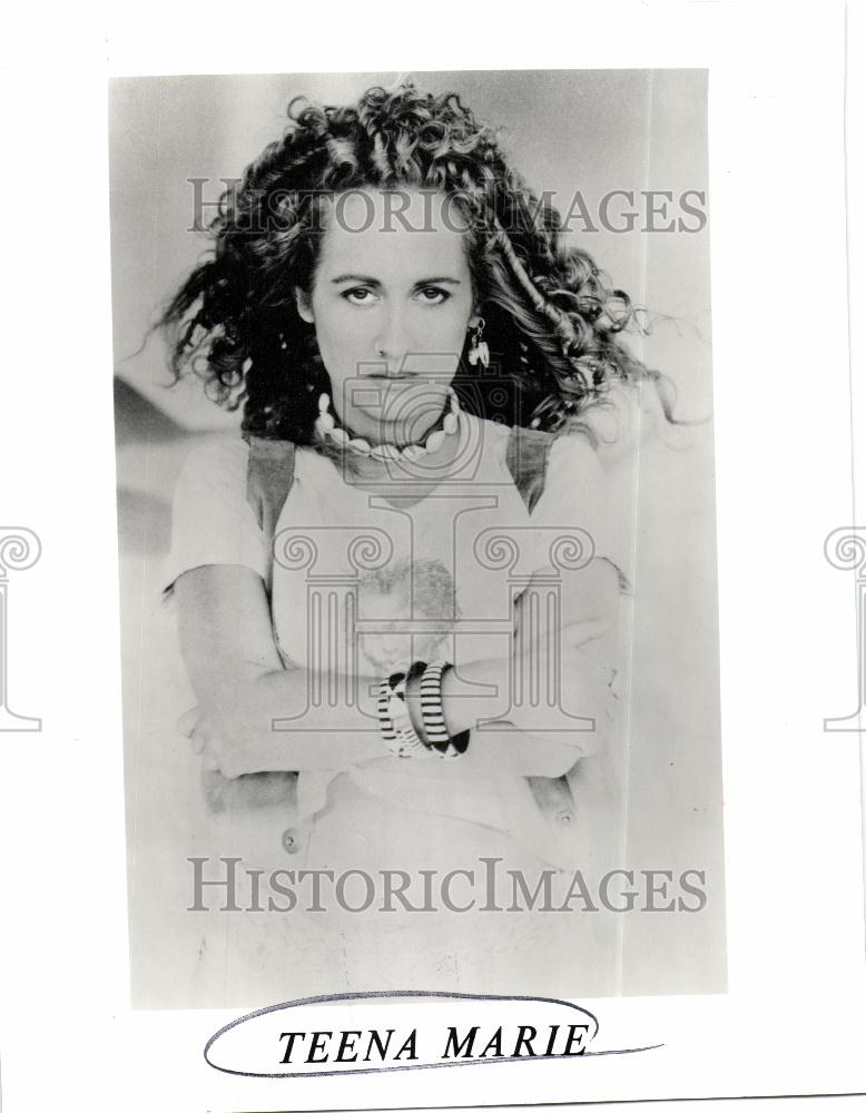 1994 Press Photo Teena Marie Singer - Historic Images