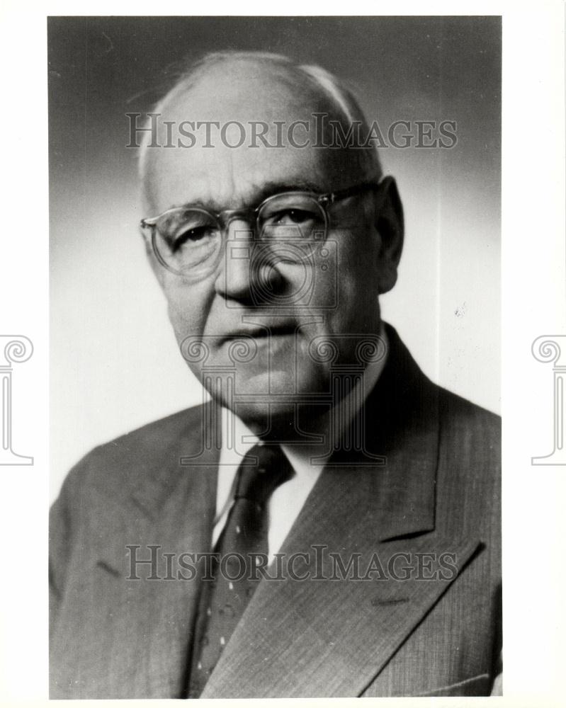 1983 Press Photo Donaldson Brown GM Director - Historic Images