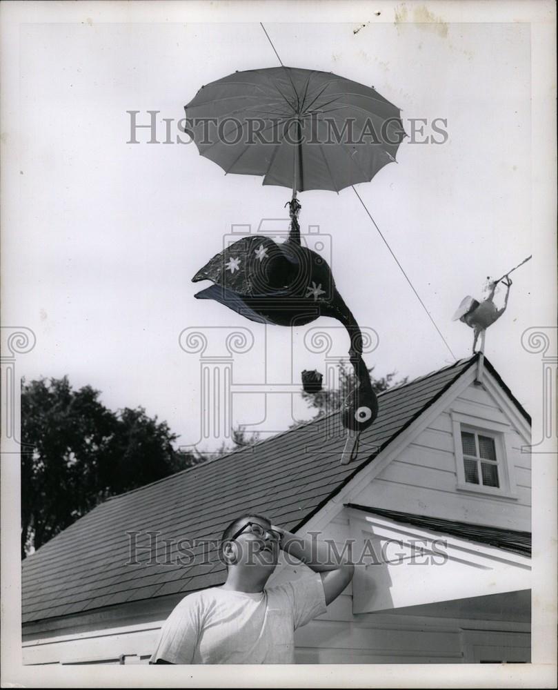 1966 Press Photo Michigan State Fair Kiddie Farm - Historic Images