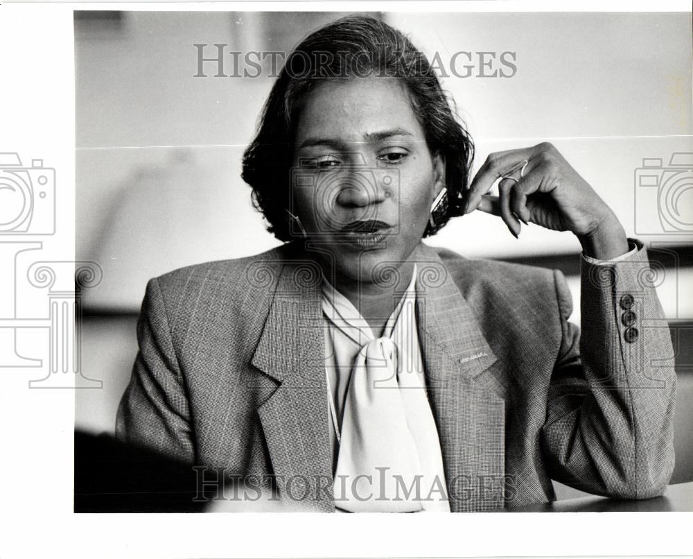 1991 Press Photo Vernice Davis Anthony state health - Historic Images