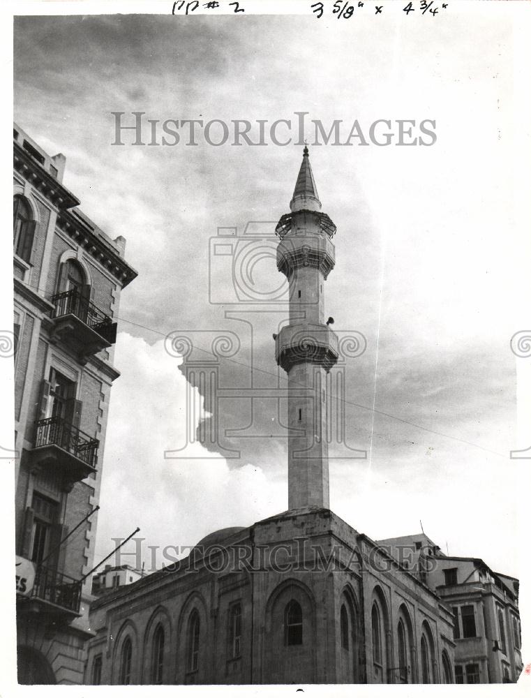 1958 Press Photo Here muezzins call the faithful - Historic Images