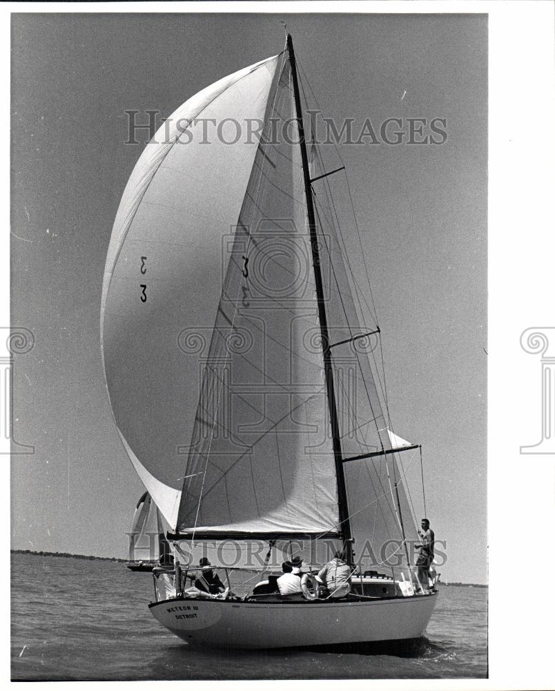 1966 Press Photo Meteor III Tourist Boat - Historic Images