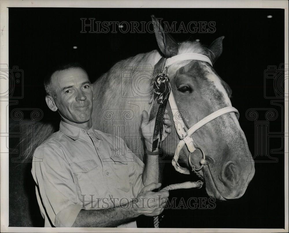 1960 Press Photo Mare Marietta Paul Layer owner - Historic Images