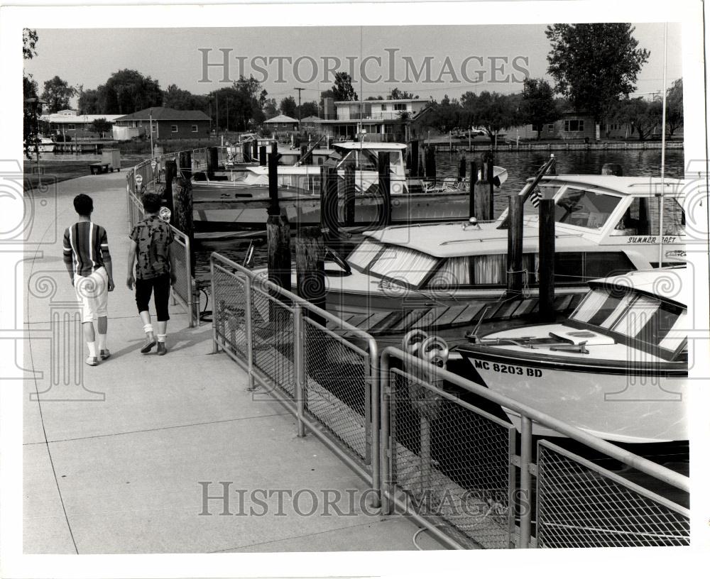 1964 Press Photo Metropolitan Beach Ml Clemens - Historic Images