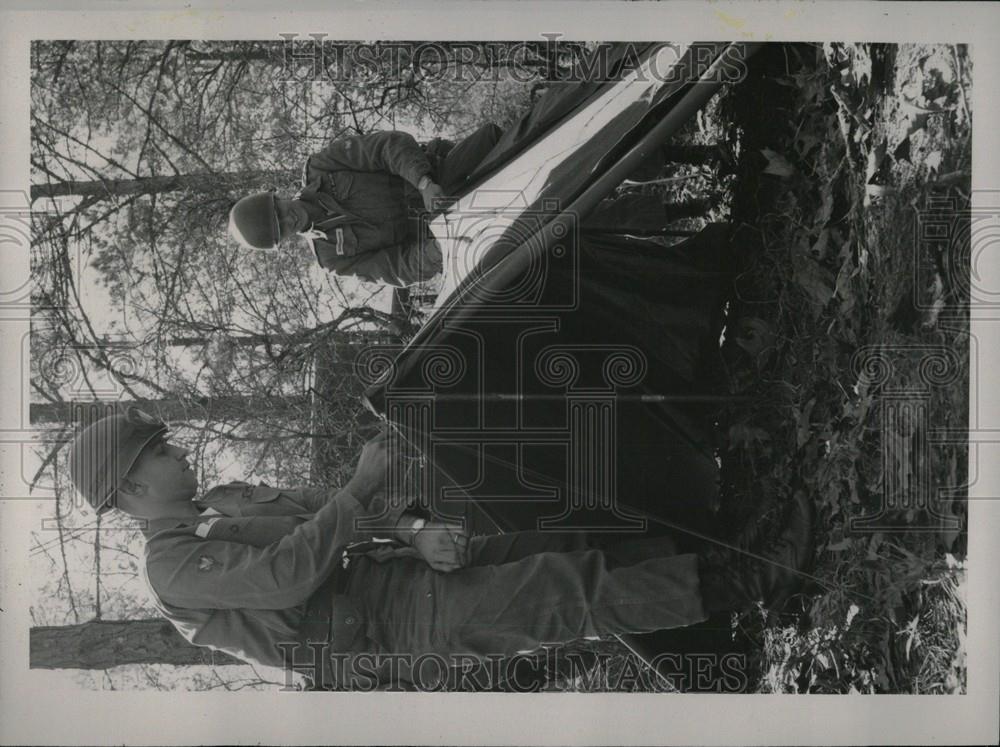 1962 Press Photo 156th Signal Battalion Rext Sherman - Historic Images