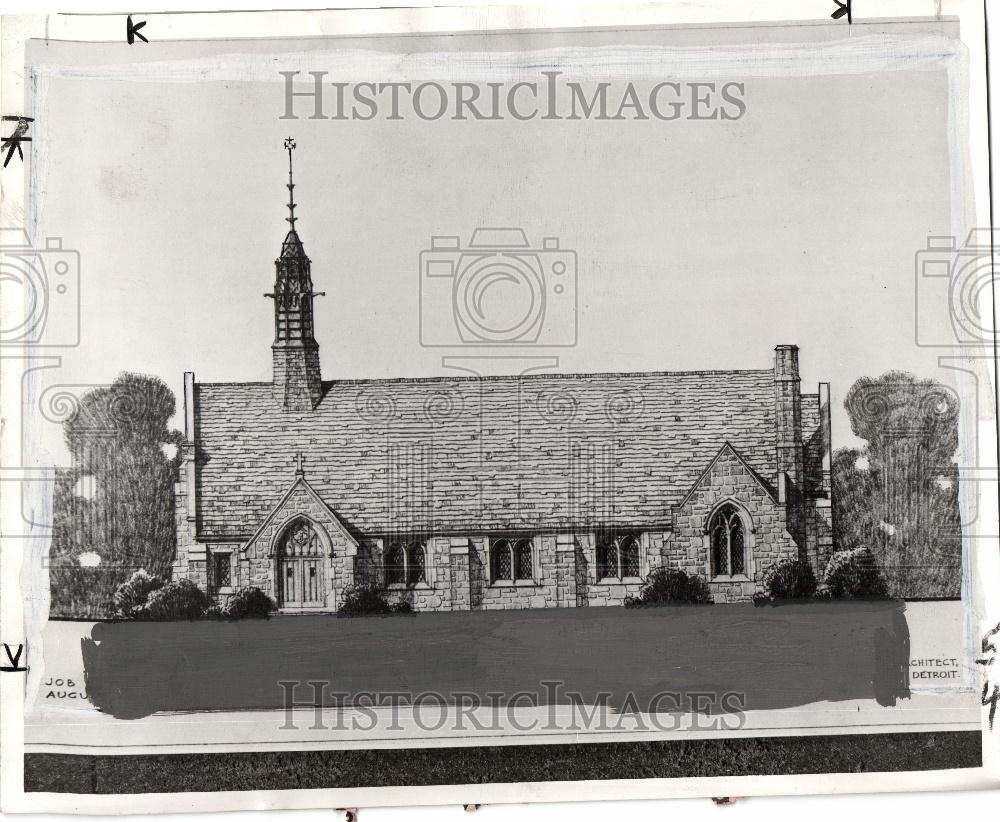 1951 Press Photo Methodist Children&#39;s village. - Historic Images