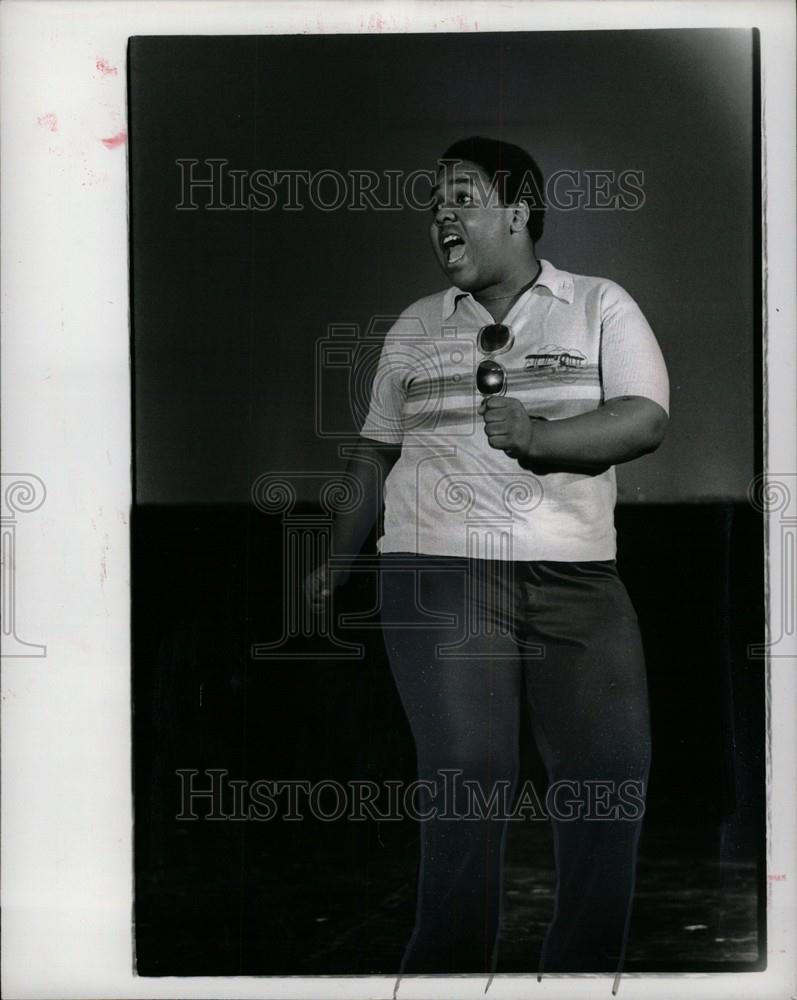 1977 Press Photo Maurice Ingram Michigan Opera - Historic Images