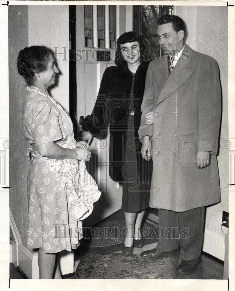 1948 Press Photo Mama maid personality - Historic Images