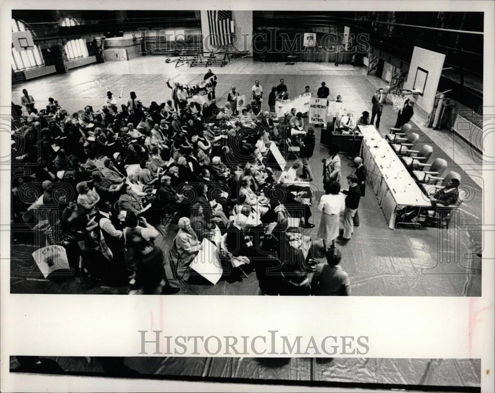 1984 Press Photo Detroit William Hart Michigan Avenue - Historic Images