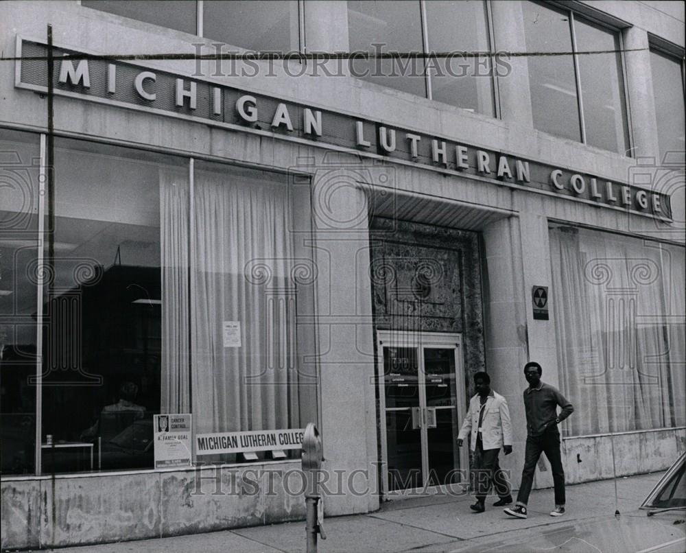 1969 Press Photo Michigan Lutheran College Detroit - Historic Images