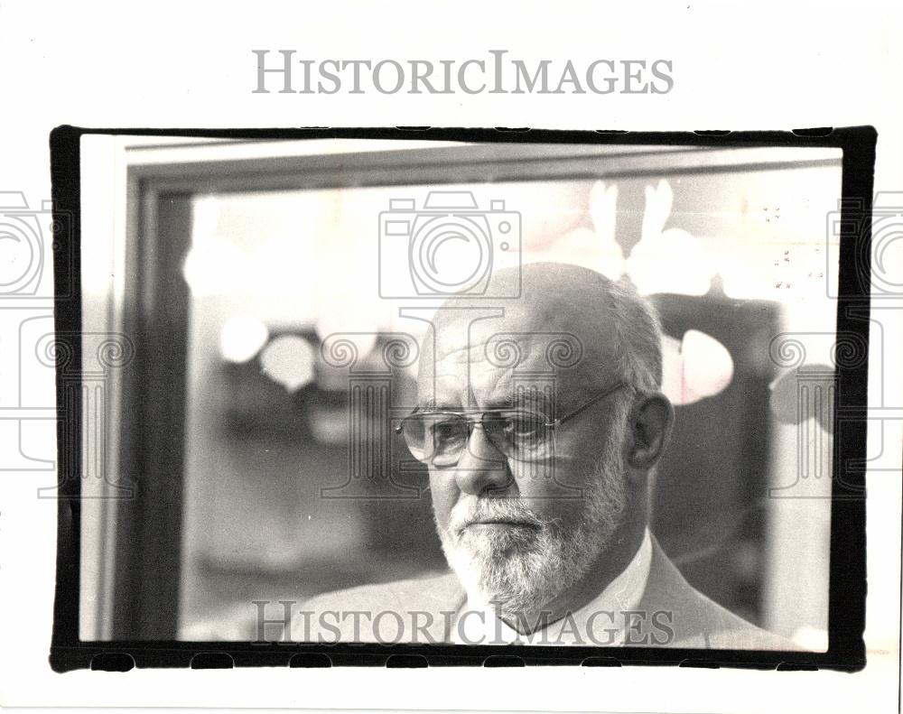 Basil John Wait Brown Archaeologist 1988 Vintage Press Photo Print Historic Images