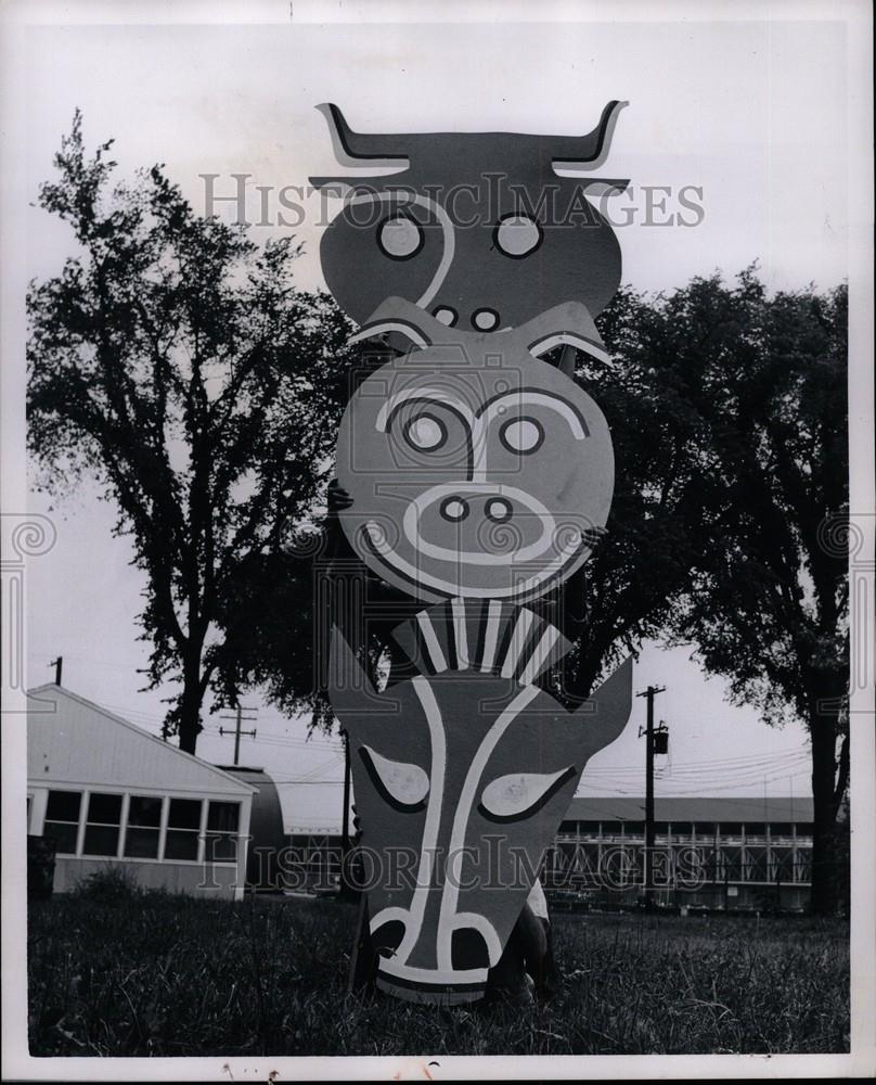 1962 Press Photo Michigan State Fairgrounds - Historic Images