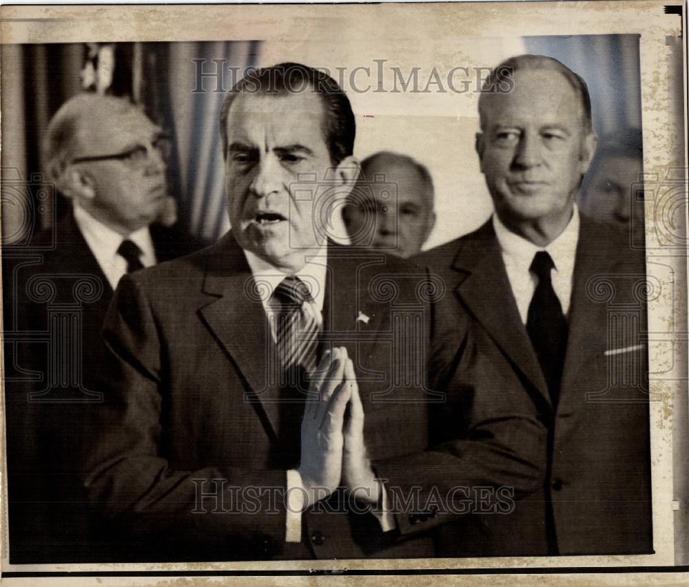 1970 Press Photo President urges Overhaul of U.S. - Historic Images