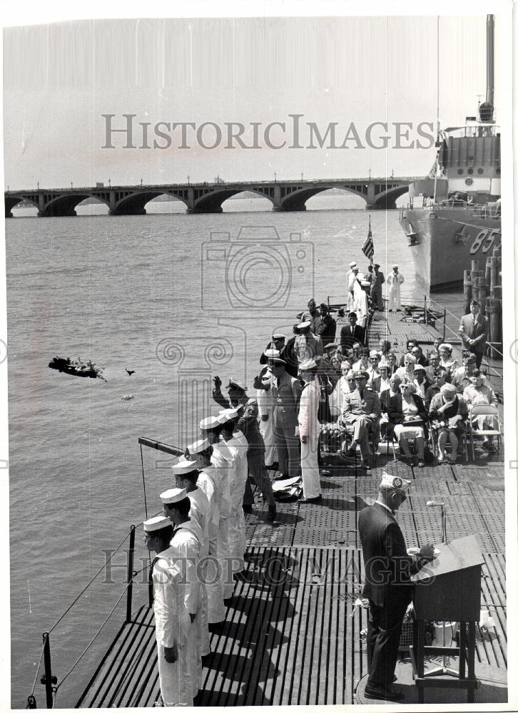 1965 Press Photo Memorial Day SUBMARINE SERVICE - Historic Images