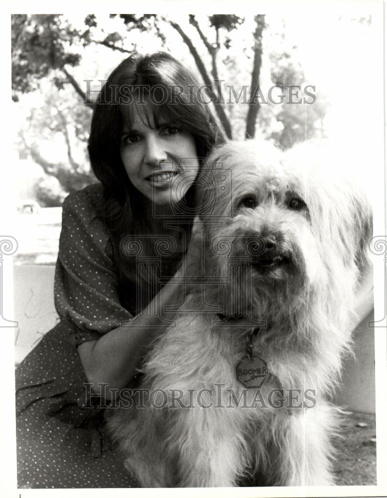 1981 Press Photo Patti Davis "Here's Boomer" - Historic Images