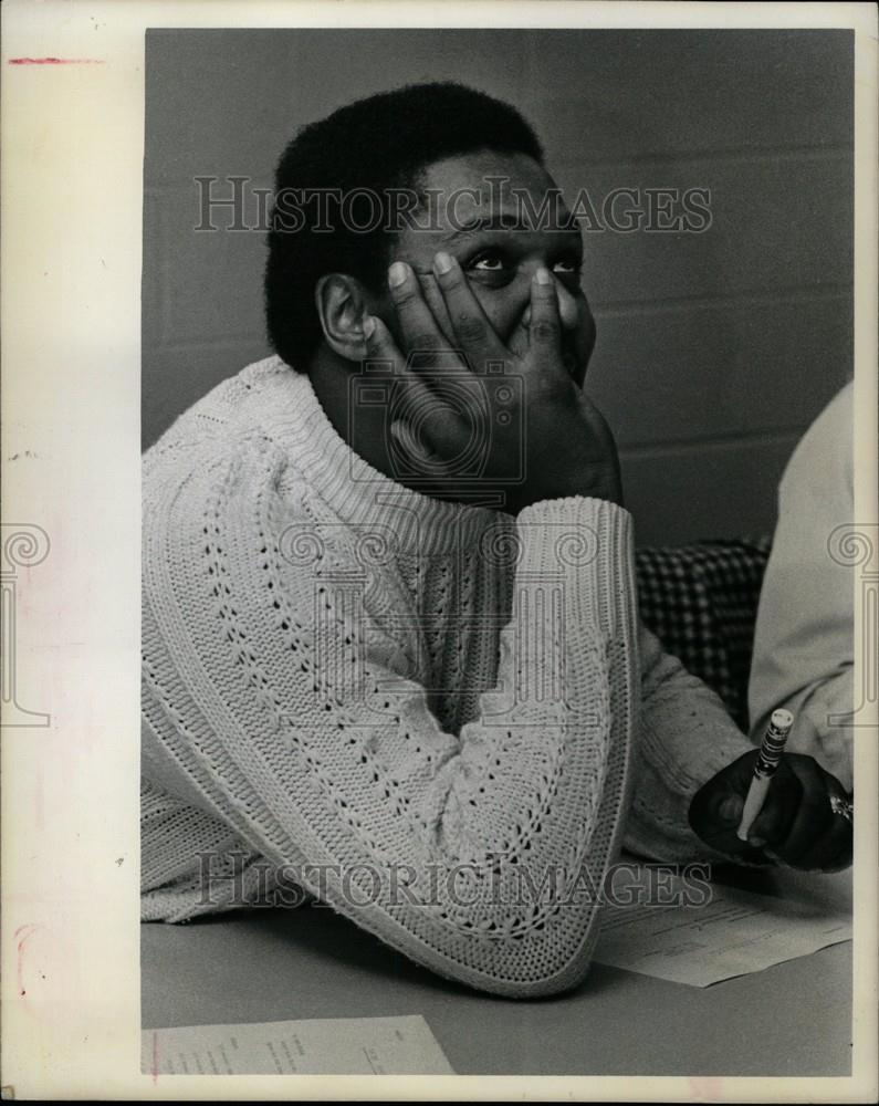 1977 Press Photo George Cushingberry, Jr.  African - Historic Images