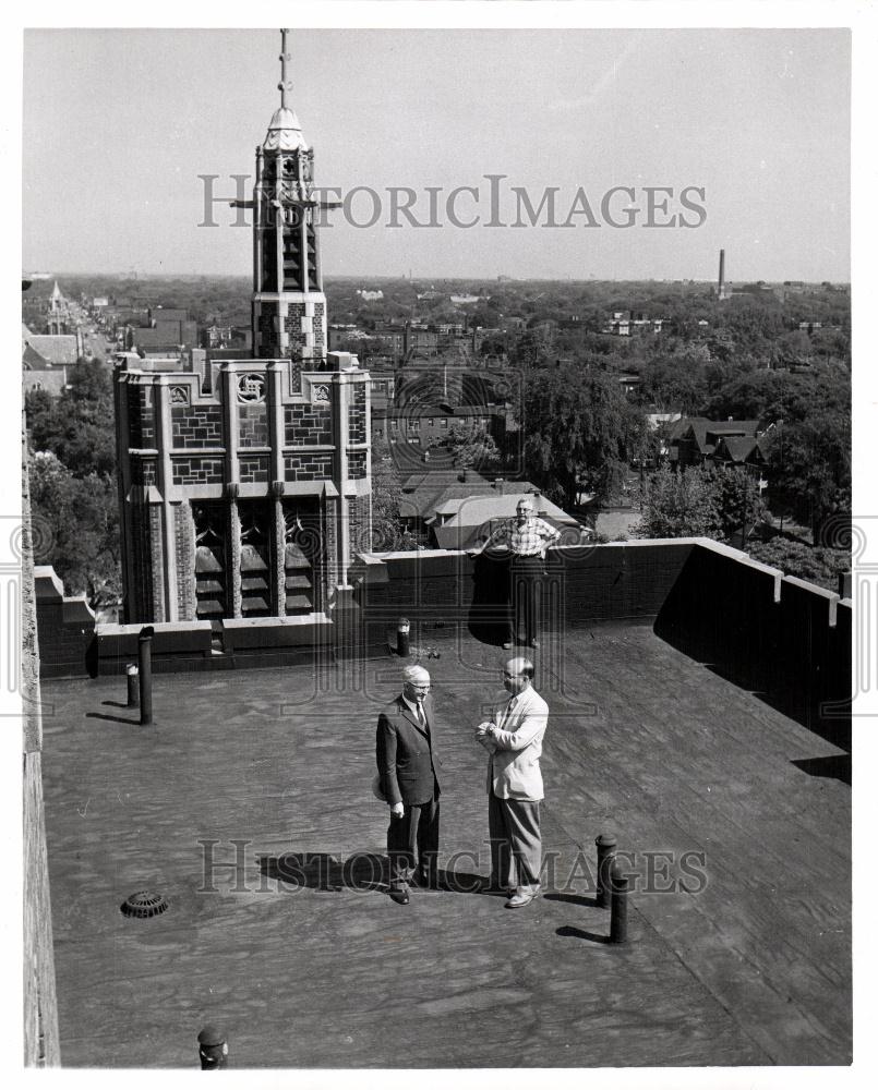 1962 Press Photo Holme Moulton ideas roof - Historic Images