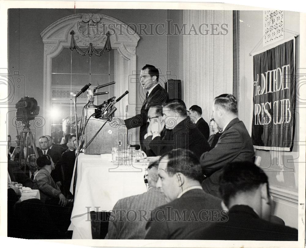 1961 Press Photo Richard M. Nixon - Historic Images