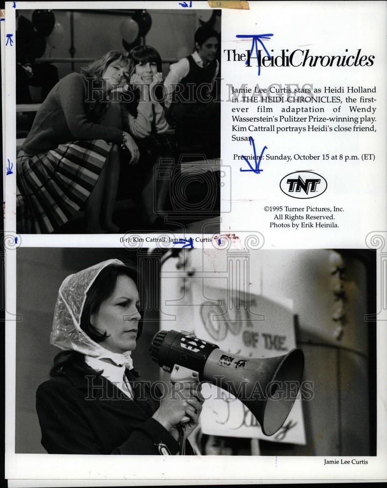 1995 Press Photo Jamie Lee Curtis stars Heidi Holland - Historic Images