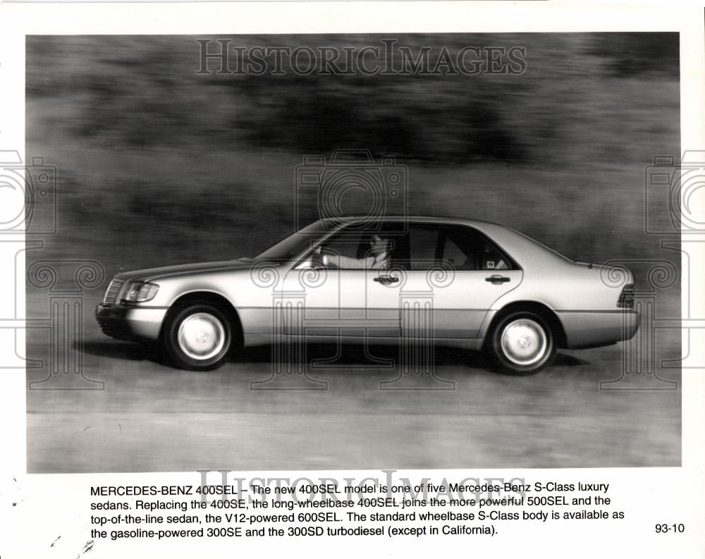 1993 Press Photo Mercedes-Benz 400SEL - Historic Images