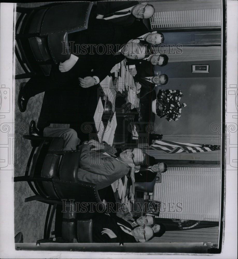 1963 Press Photo Michigan Administrative Board - Historic Images