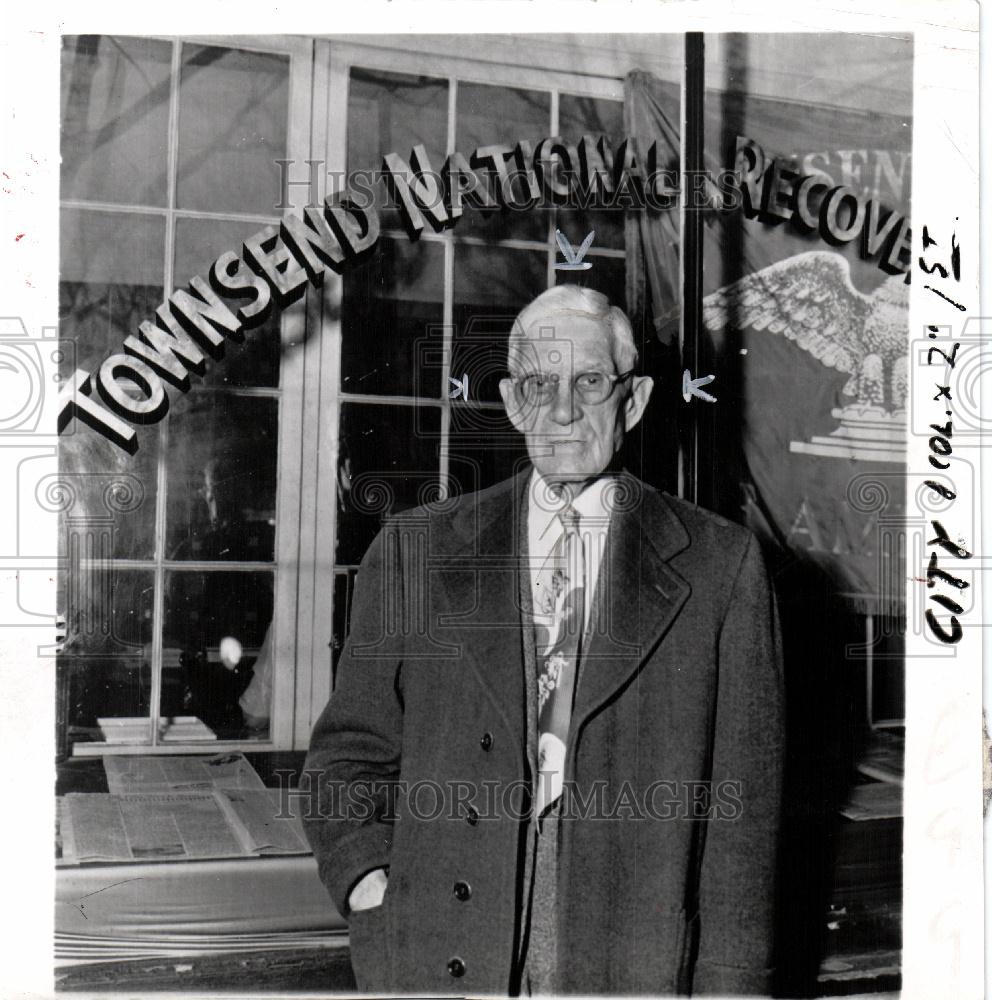 1954 Press Photo Dr. Francis E. Townsend - Historic Images